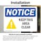 Signmission Safety Culture Sign, 7 in Width, Vinyl Decal, Rectangle OS-2PACK-NS-D-57-L-15871 - alternate 4